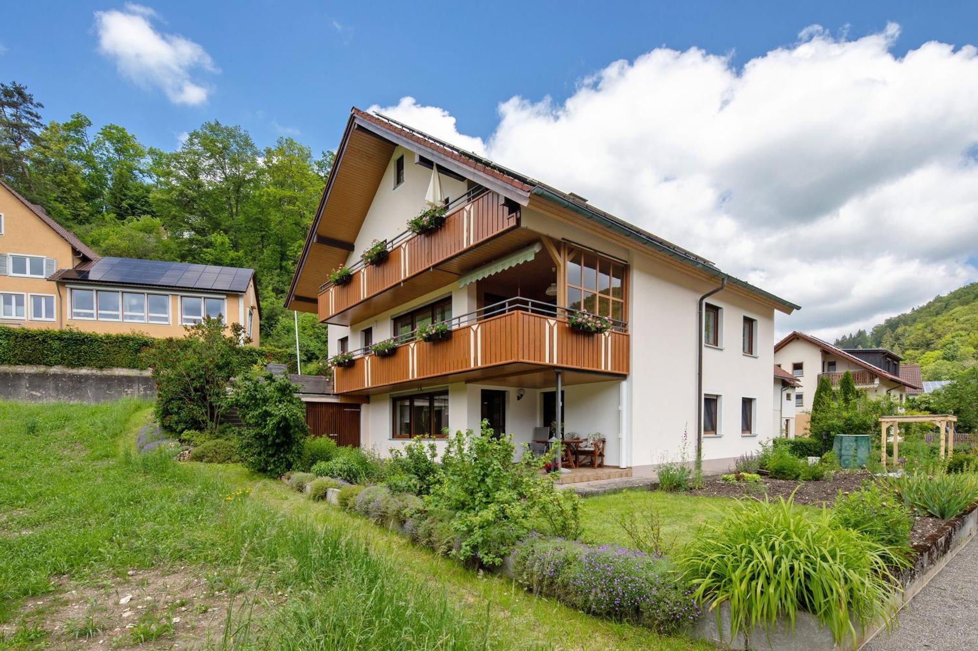 Abendrot Appartement Münsingen Buitenkant foto